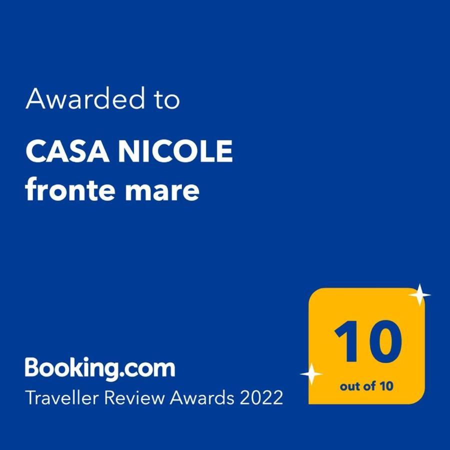 ジャルディーニ・ナクソス Casa Nicole Fronte Mareヴィラ エクステリア 写真