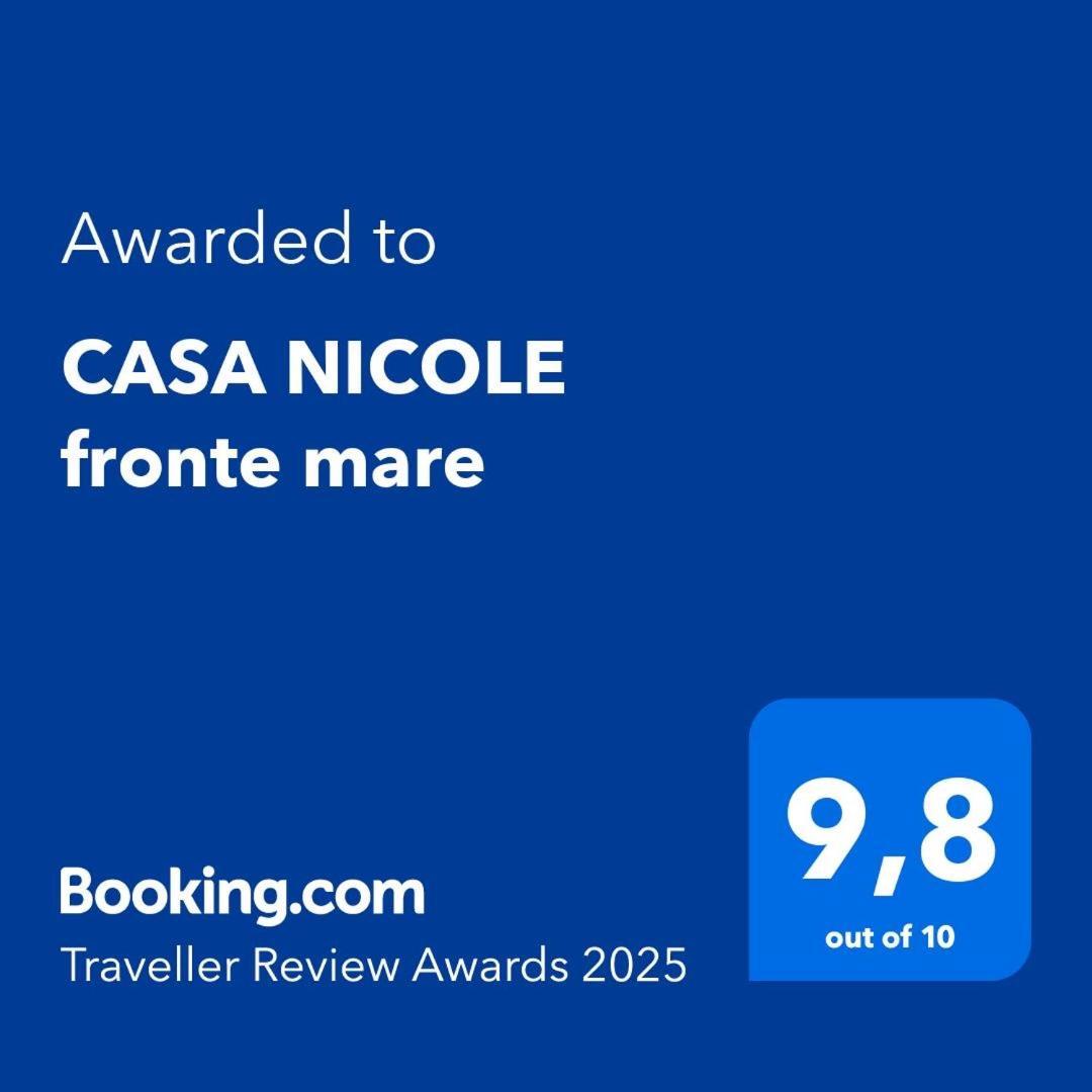 ジャルディーニ・ナクソス Casa Nicole Fronte Mareヴィラ エクステリア 写真
